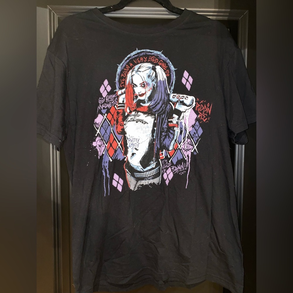 Suicide Squad Harley Quinn Graphic T-Shirt M